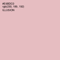#E6BDC0 - Illusion Color Image