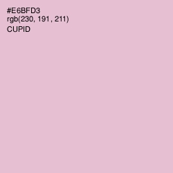 #E6BFD3 - Cupid Color Image