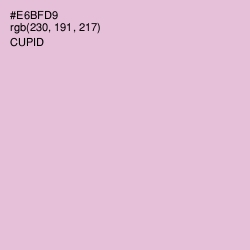 #E6BFD9 - Cupid Color Image