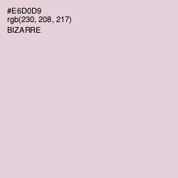 #E6D0D9 - Bizarre Color Image