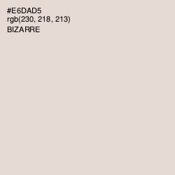 #E6DAD5 - Bizarre Color Image