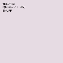 #E6DAE3 - Snuff Color Image