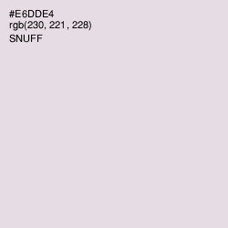 #E6DDE4 - Snuff Color Image