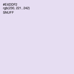 #E6DDF2 - Snuff Color Image