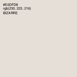 #E6DFD8 - Bizarre Color Image