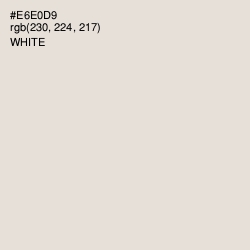 #E6E0D9 - Pearl Bush Color Image