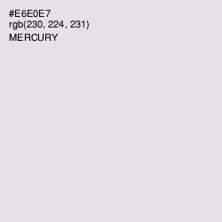 #E6E0E7 - Mercury Color Image