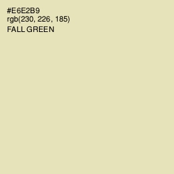 #E6E2B9 - Fall Green Color Image