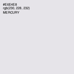 #E6E4E8 - Mercury Color Image