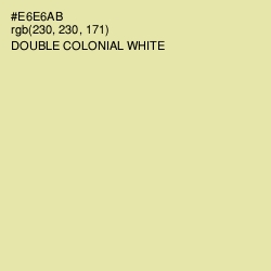 #E6E6AB - Double Colonial White Color Image