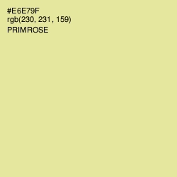 #E6E79F - Primrose Color Image