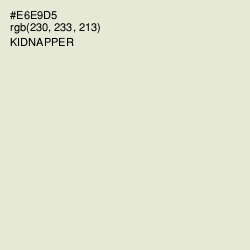 #E6E9D5 - Kidnapper Color Image