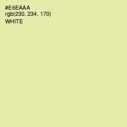 #E6EAAA - Double Colonial White Color Image