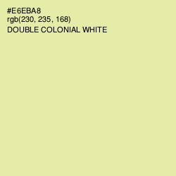 #E6EBA8 - Double Colonial White Color Image