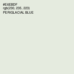 #E6EBDF - Periglacial Blue Color Image