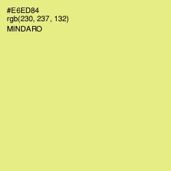 #E6ED84 - Mindaro Color Image