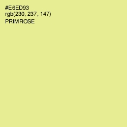 #E6ED93 - Primrose Color Image