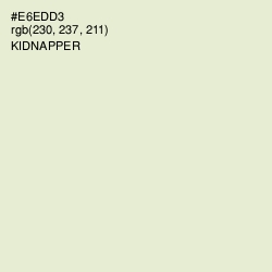 #E6EDD3 - Kidnapper Color Image