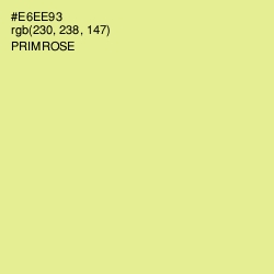 #E6EE93 - Primrose Color Image