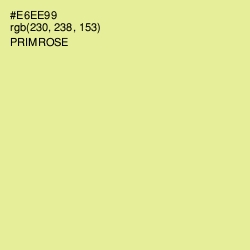 #E6EE99 - Primrose Color Image