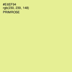 #E6EF94 - Primrose Color Image
