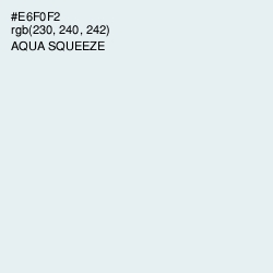 #E6F0F2 - Aqua Squeeze Color Image