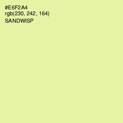 #E6F2A4 - Sandwisp Color Image