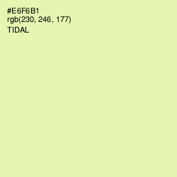#E6F6B1 - Tidal Color Image