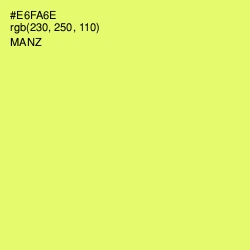 #E6FA6E - Manz Color Image