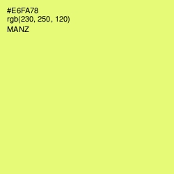 #E6FA78 - Manz Color Image