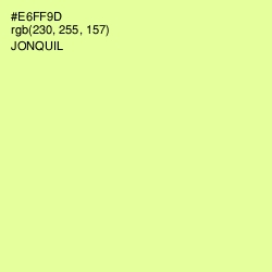 #E6FF9D - Jonquil Color Image