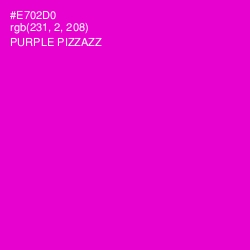 #E702D0 - Purple Pizzazz Color Image