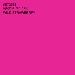 #E72595 - Wild Strawberry Color Image