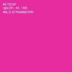 #E72C9F - Wild Strawberry Color Image