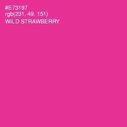 #E73197 - Wild Strawberry Color Image