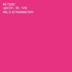 #E73281 - Wild Strawberry Color Image