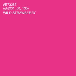 #E73287 - Wild Strawberry Color Image