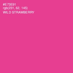 #E73E91 - Wild Strawberry Color Image
