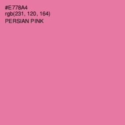 #E778A4 - Persian Pink Color Image