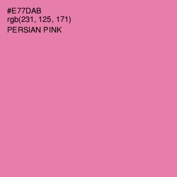 #E77DAB - Persian Pink Color Image