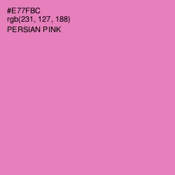 #E77FBC - Persian Pink Color Image