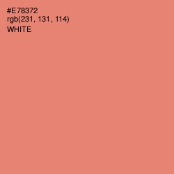 #E78372 - Apricot Color Image