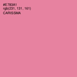 #E783A1 - Carissma Color Image