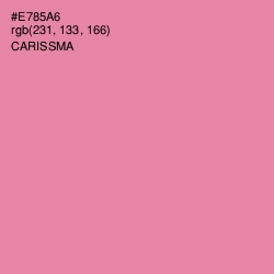 #E785A6 - Carissma Color Image