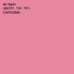 #E786A1 - Carissma Color Image