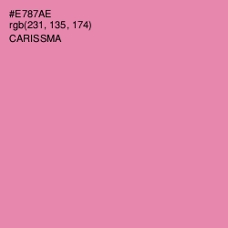 #E787AE - Carissma Color Image