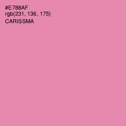 #E788AF - Carissma Color Image