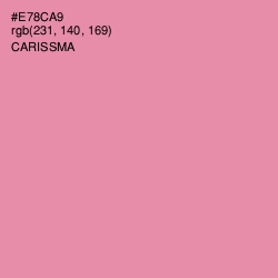 #E78CA9 - Carissma Color Image