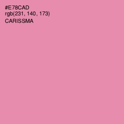 #E78CAD - Carissma Color Image