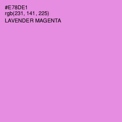 #E78DE1 - Lavender Magenta Color Image